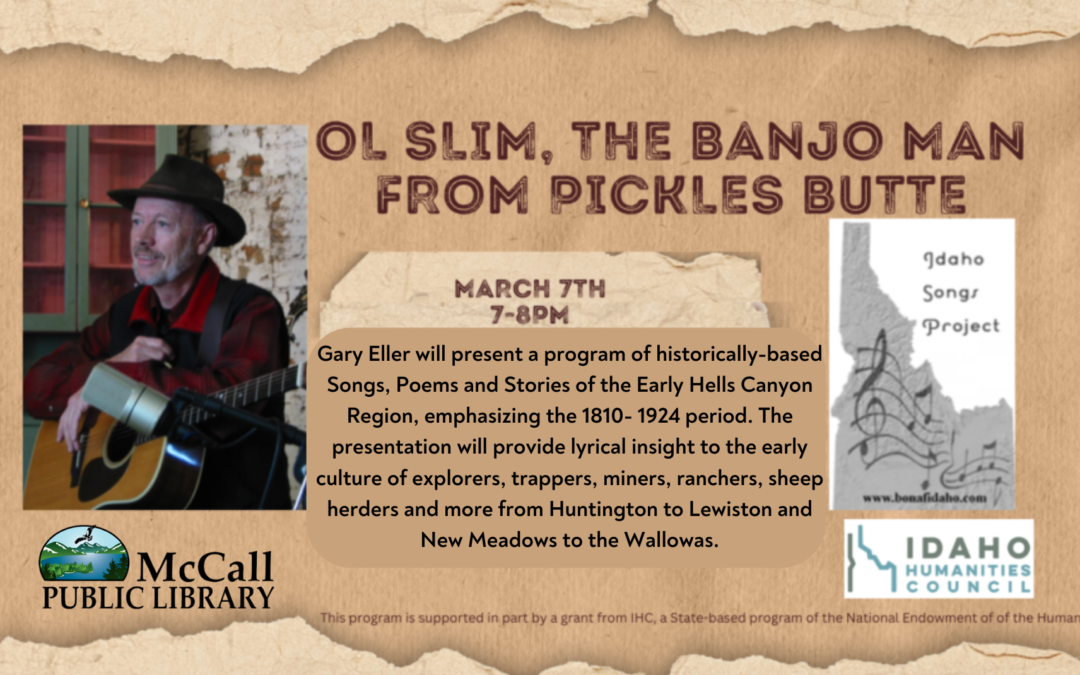 Ol Slim, the Banjo Man from Pickles Butte